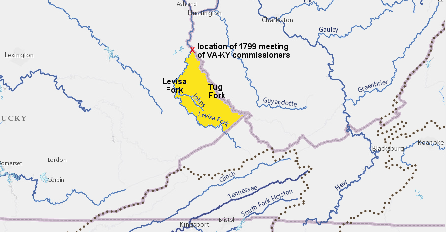 Levisa Fork, Tug Fork, Clinch River, and Gyandotte Rivers