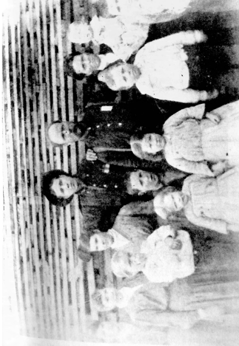 Phoebe, Matilda, Matthias, Sally, Nancy, Louise, J. Bunyon, McKinley, Alex David D., Mack, Elexious M and Elizabeth (Blankenship) Evans 1906
