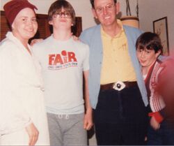 1981 Mom was in chemo and had lost her hair