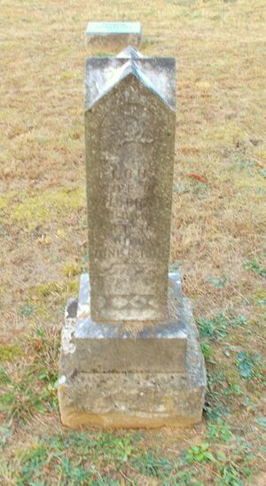 gravestone Lucinda C DeRossett