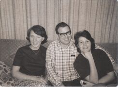 1965 Corting mom, Pop - at the Kilburn's house??