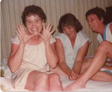 1976? Bert June Dot trip