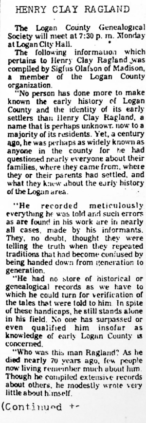 1979 Ancestree Henry Clay Ragland Pg.1.png