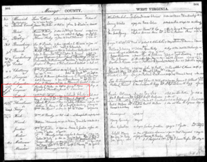 459 Mingo WV Post Master Elight S Ferrell 12 Jun 1891-2.png