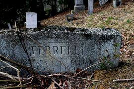 Augusta and Elijah gravestone Horsepen, WV