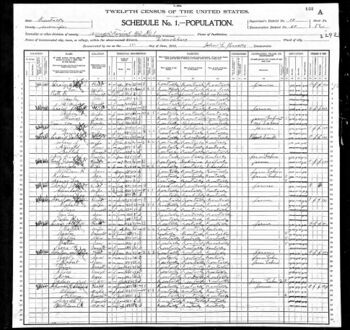 1900 Census WL Craig