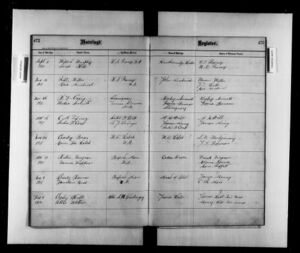 1911 William L Craig and Media Smith KY Marriage Record