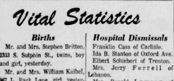 Released from hospital